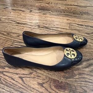 Tory Burch Chelsea Cap Toe Ballet Flat Size 8.5